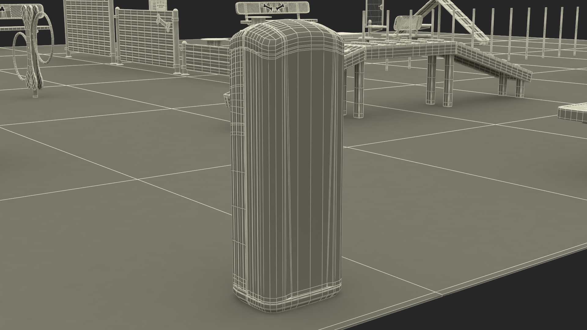 Dog Park Fur 3D