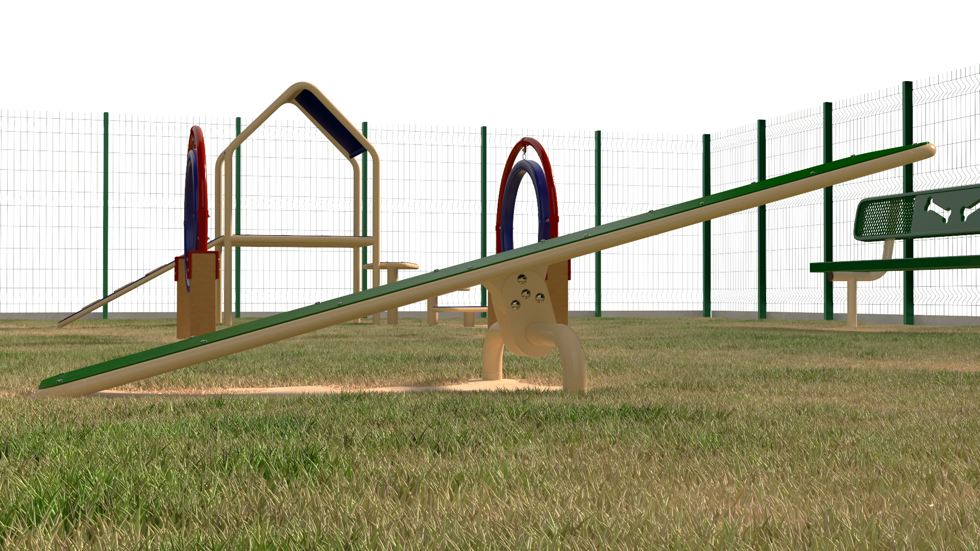 Dog Park Fur 3D