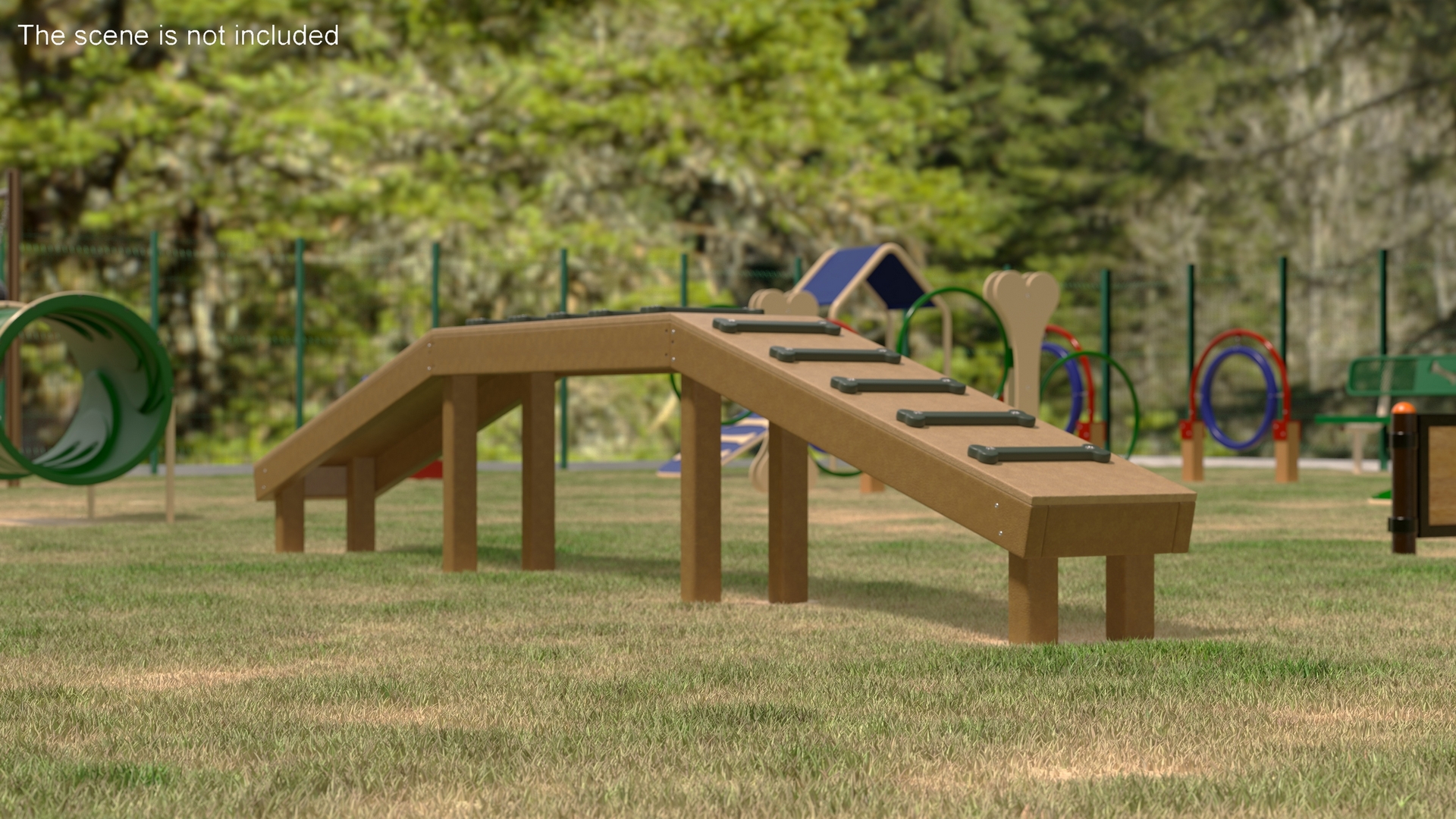 Dog Park Fur 3D