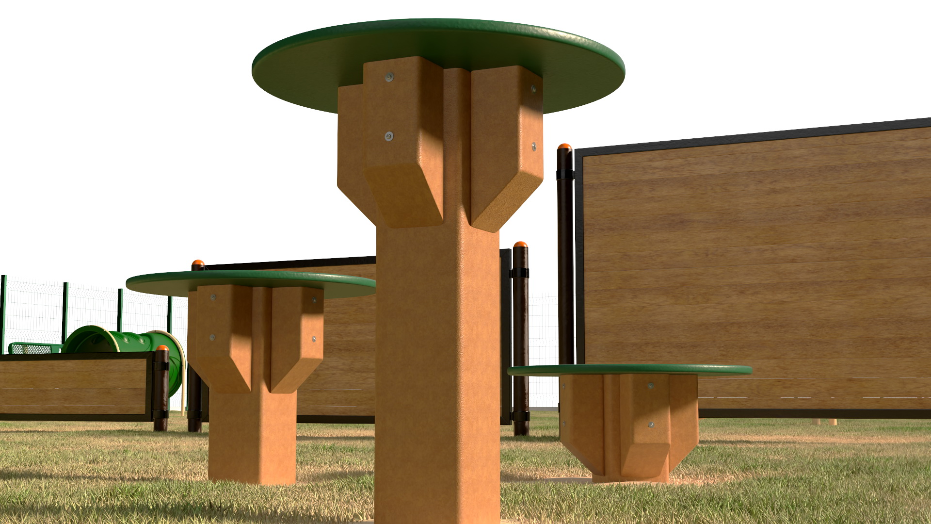Dog Park Fur 3D