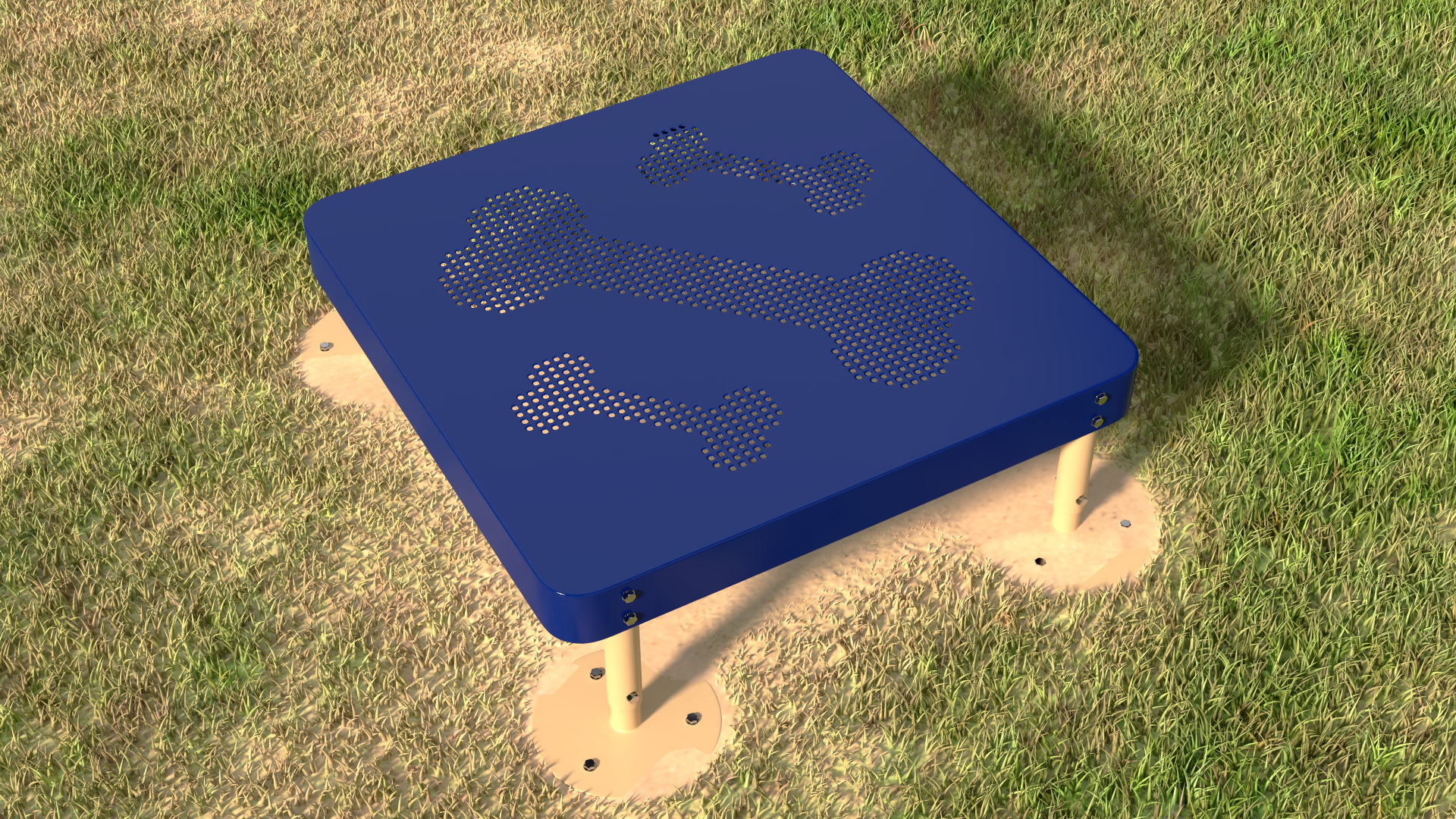 Dog Park Fur 3D