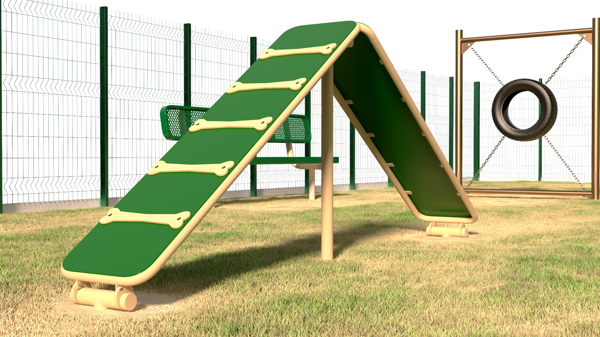 Dog Park Fur 3D