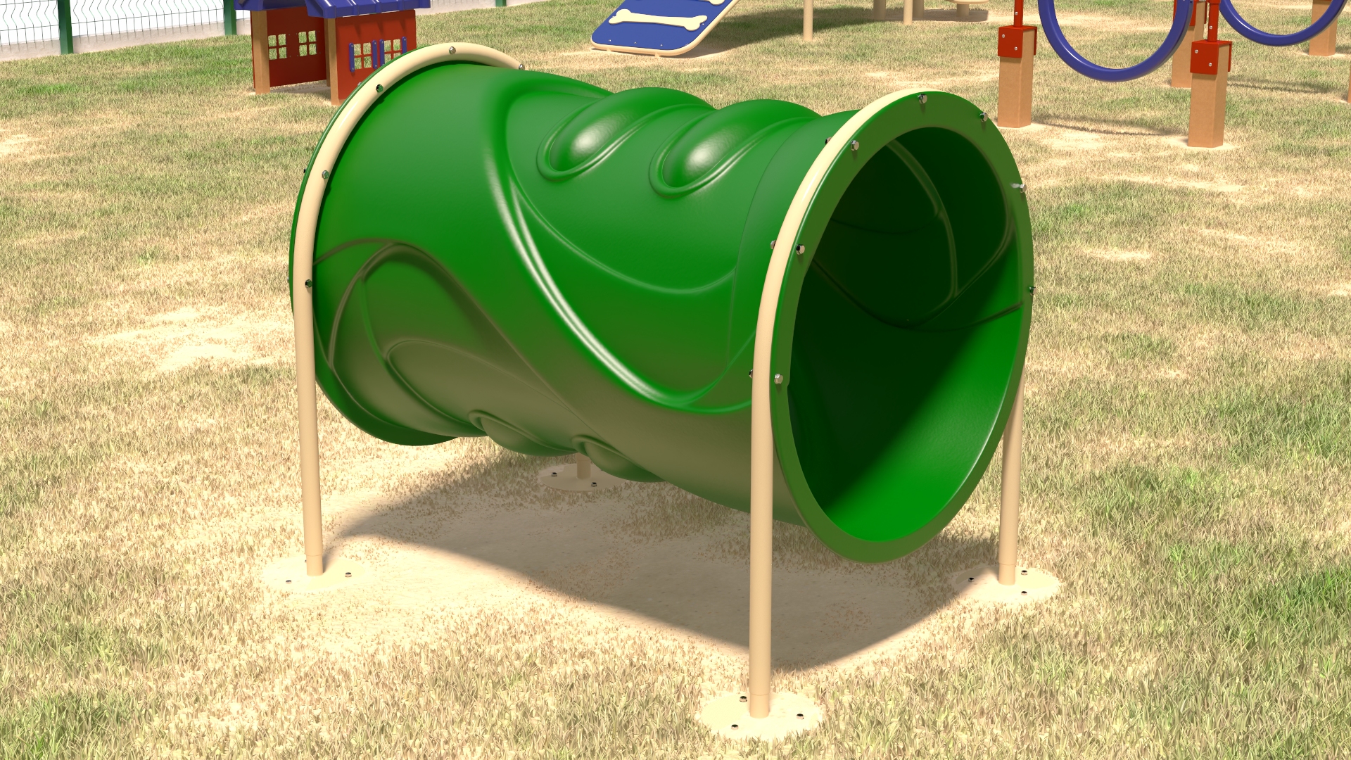 Dog Park Fur 3D