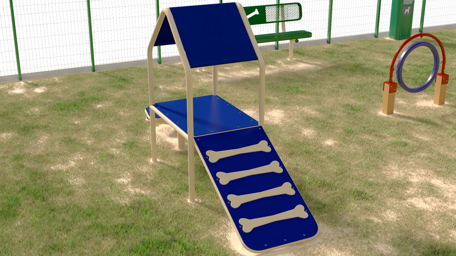 Dog Park Fur 3D