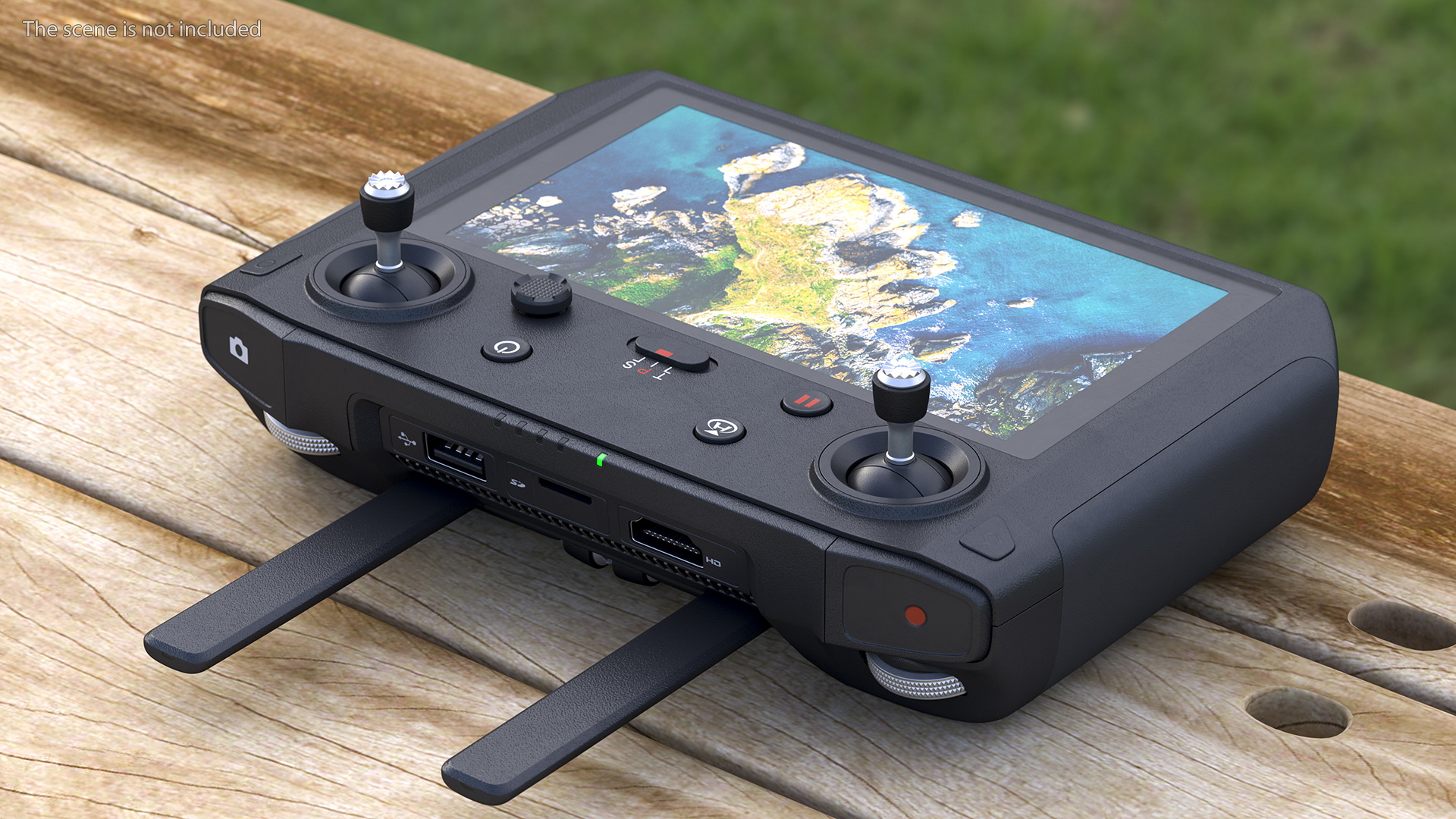 3D Quadcopter Remote Controller with Display