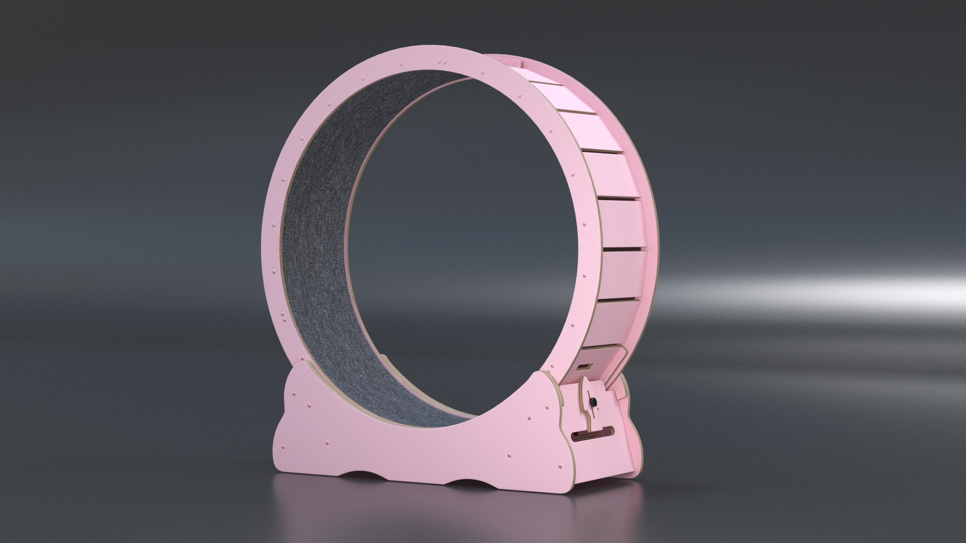 Pet Running Wheel 3D