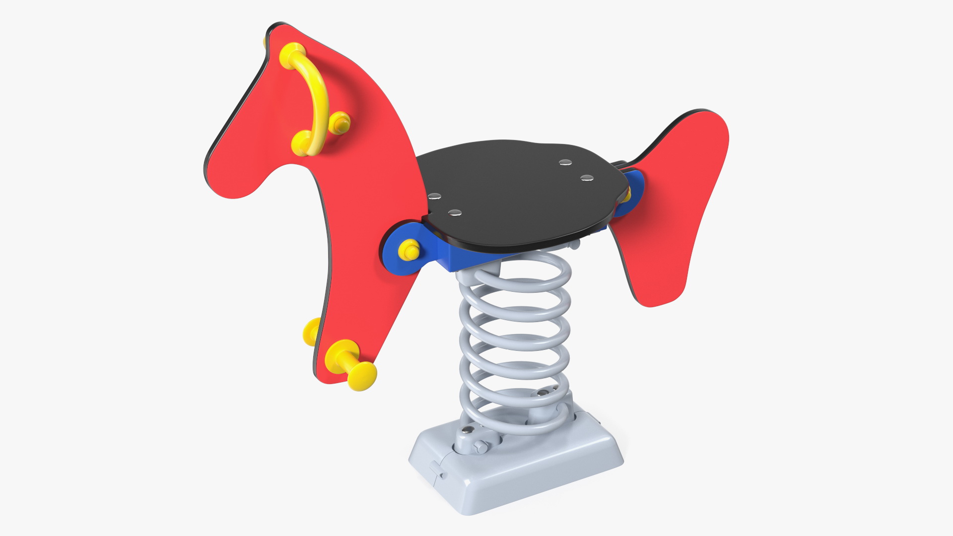 3D Children Horse Springer Ride model