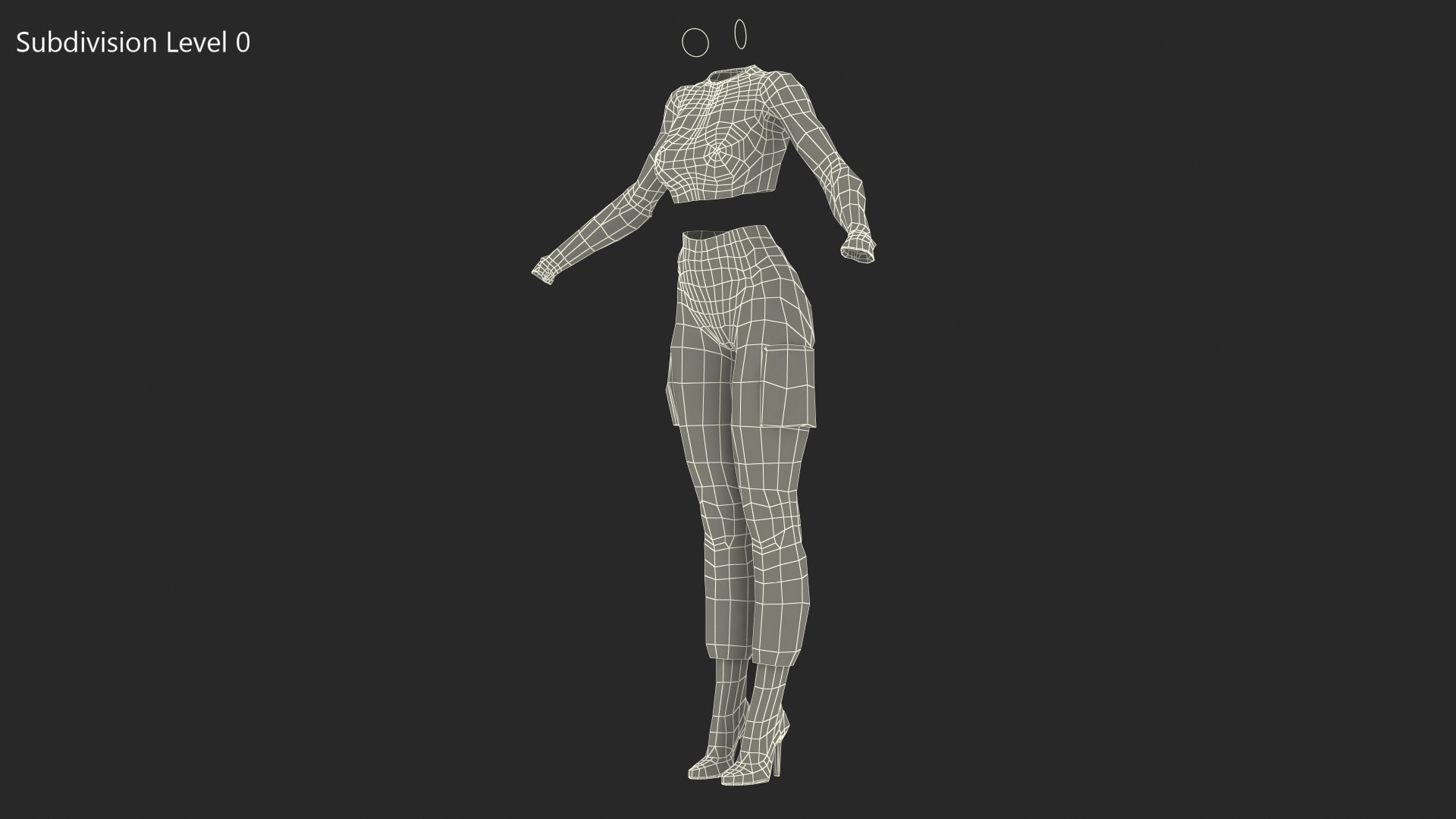 3D model Womens City Style Clothes