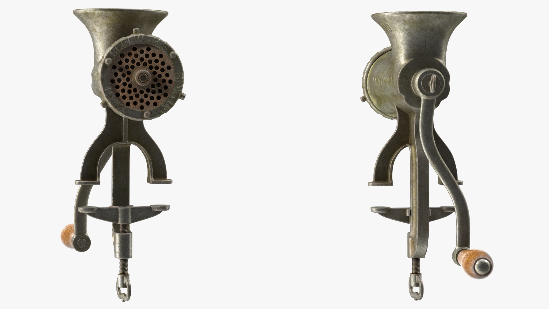 3D model Antique Meat Grinder
