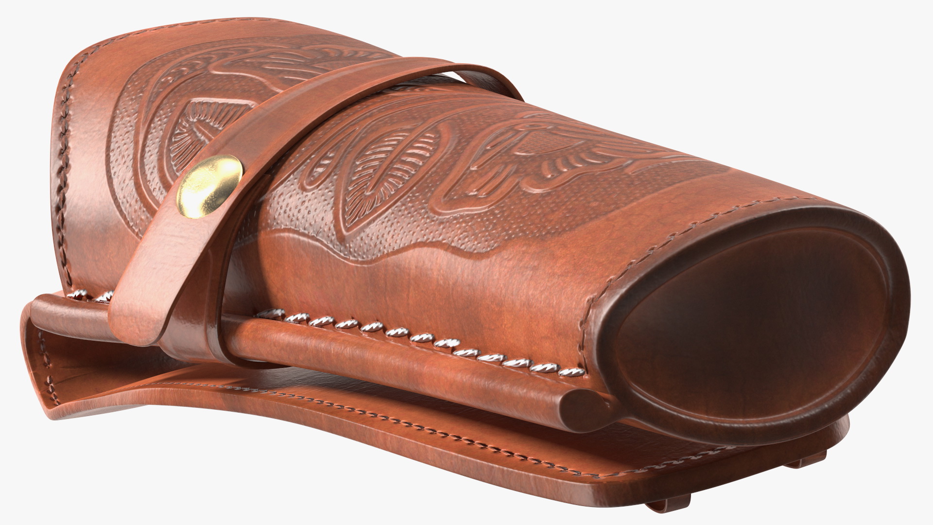 3D Leather Holster Empty