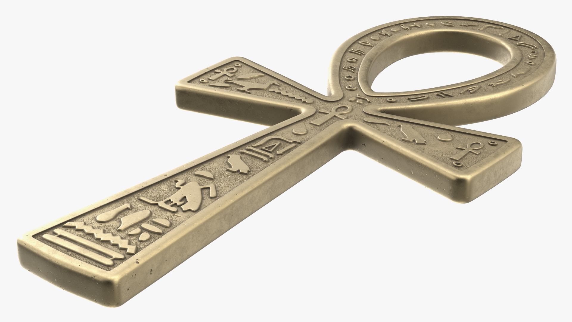 3D model Mummy with Ankh