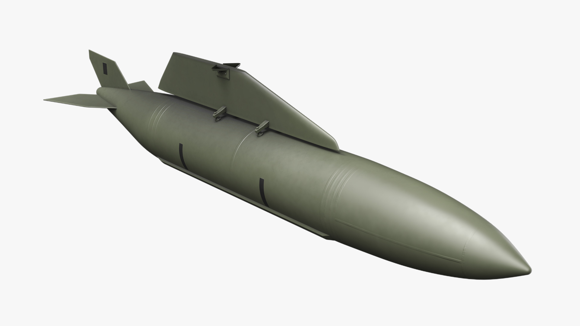 AIDC F-CK-1 Ching-Kuo Fighter Jet Green 3D model
