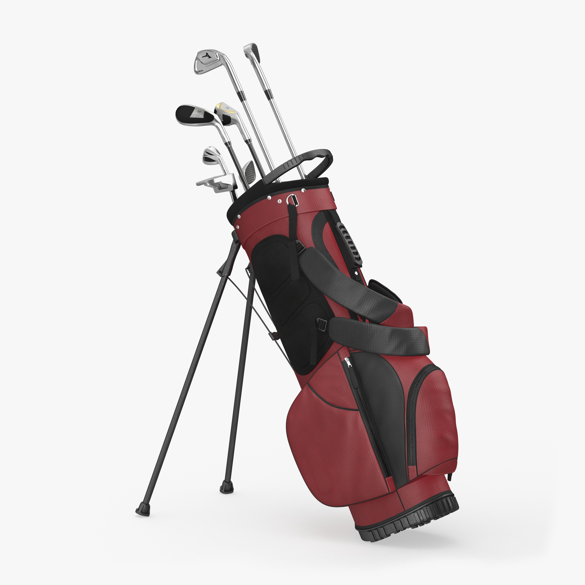 Golf Bag 2 with Clubs