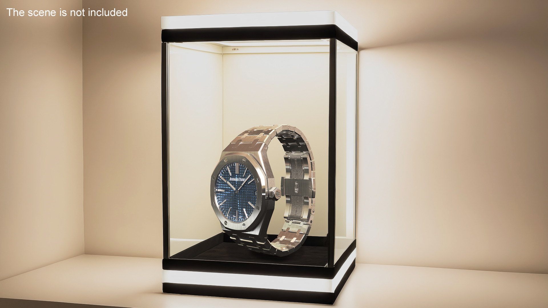3D model Audemars Piguet Royal Oak Bleu Nuit Nuage 50 White Gold