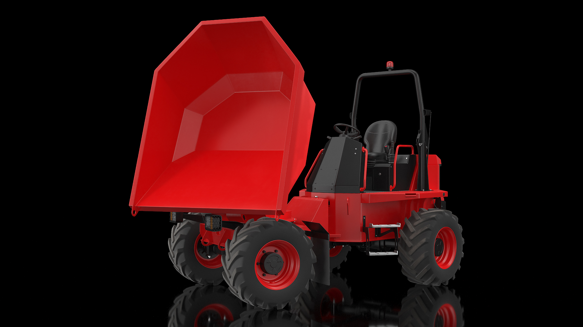 3D Dumper Generic Rigged