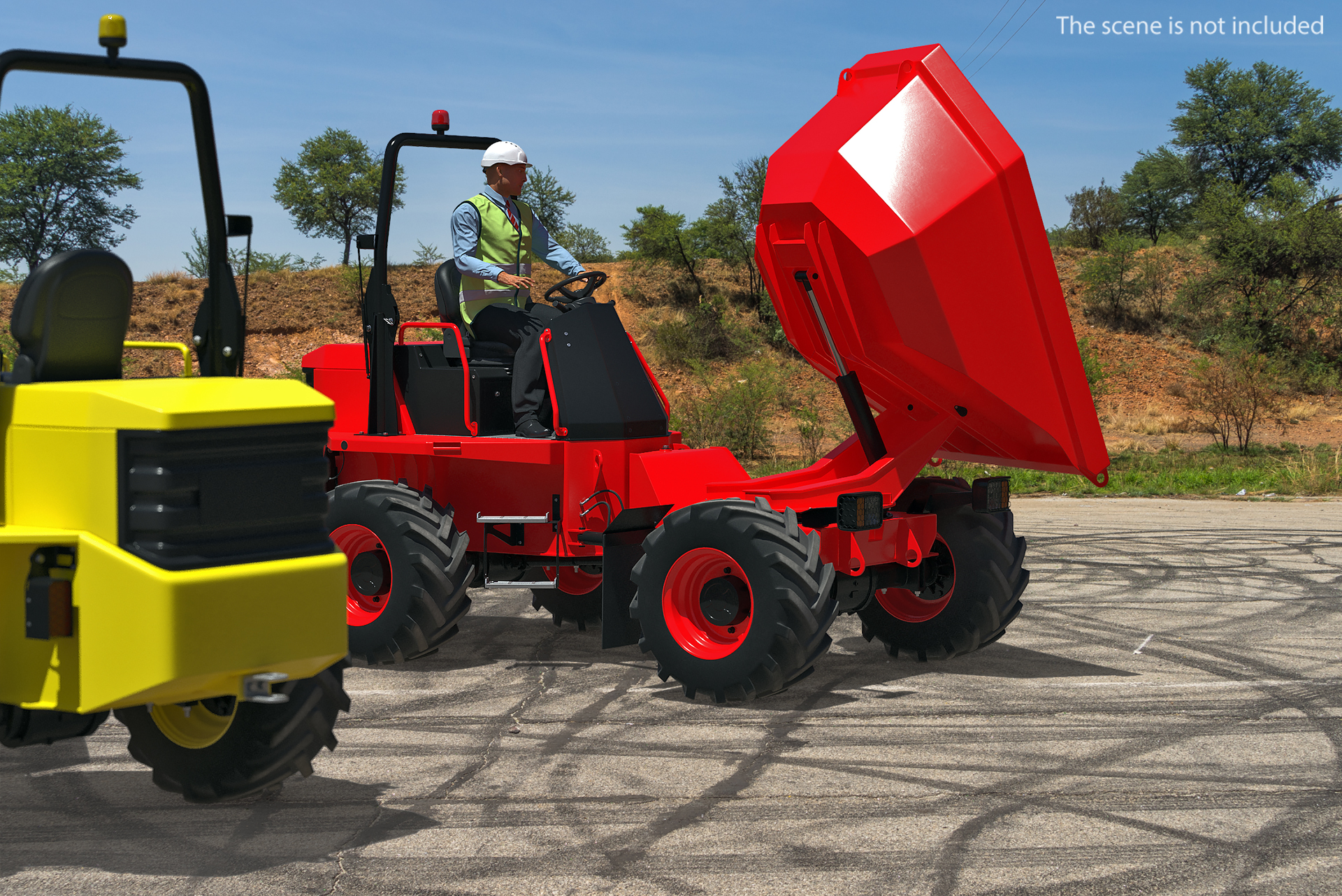 3D Dumper Generic Rigged