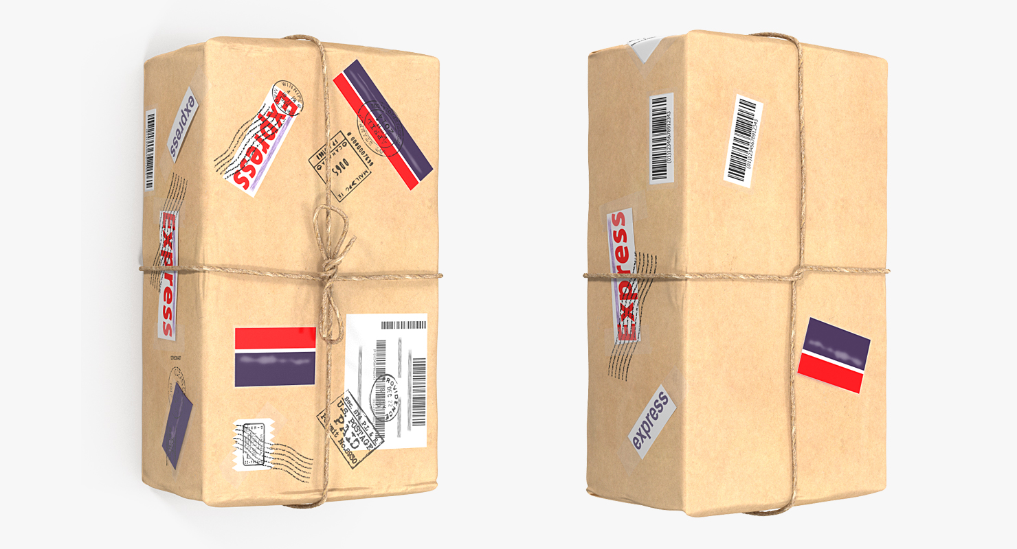 Mail Package 3D