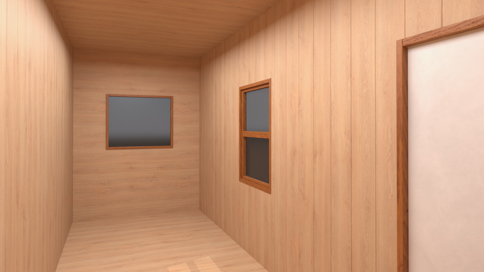 3D Shipping Container House Building model