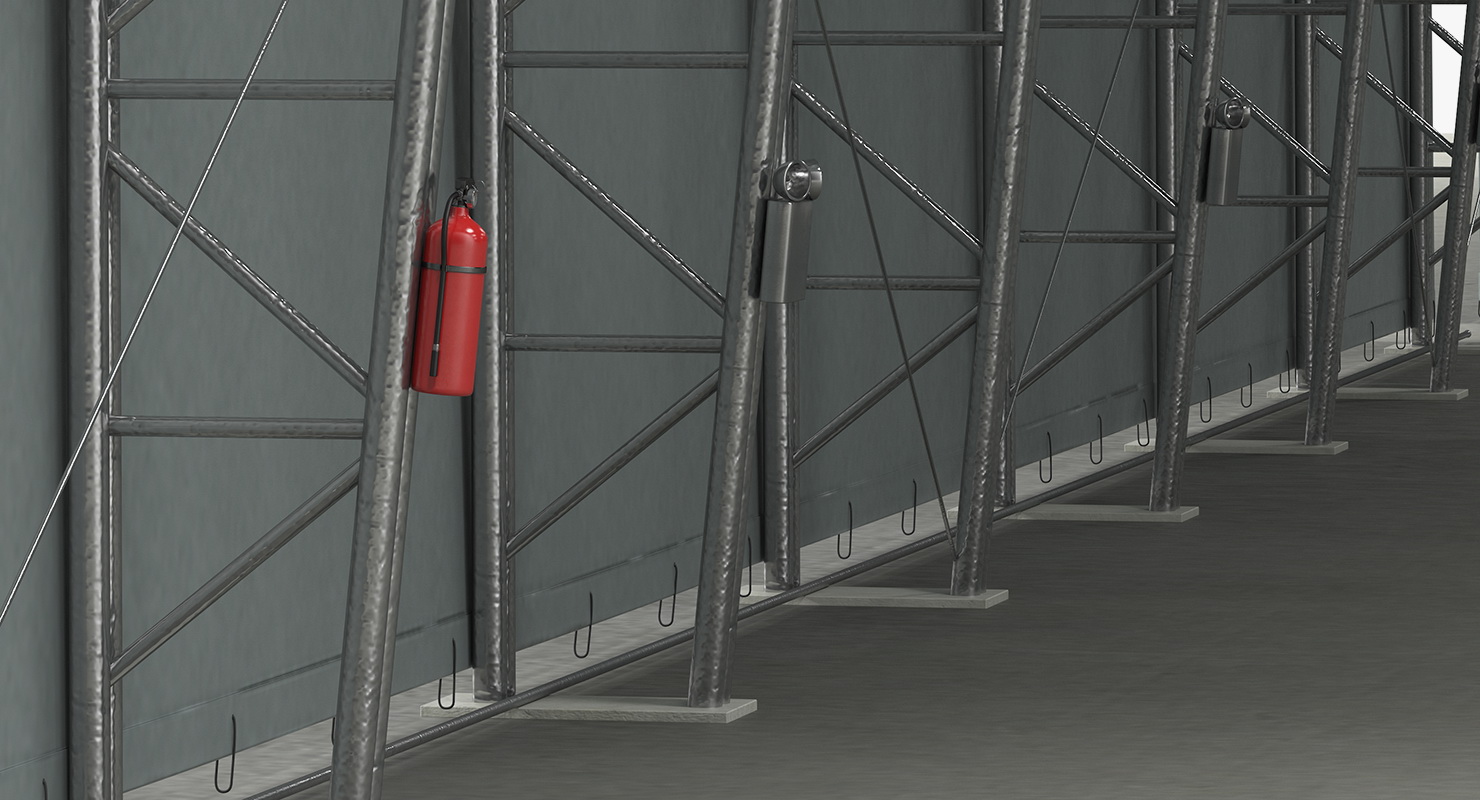 3D model Aircraft Hangar