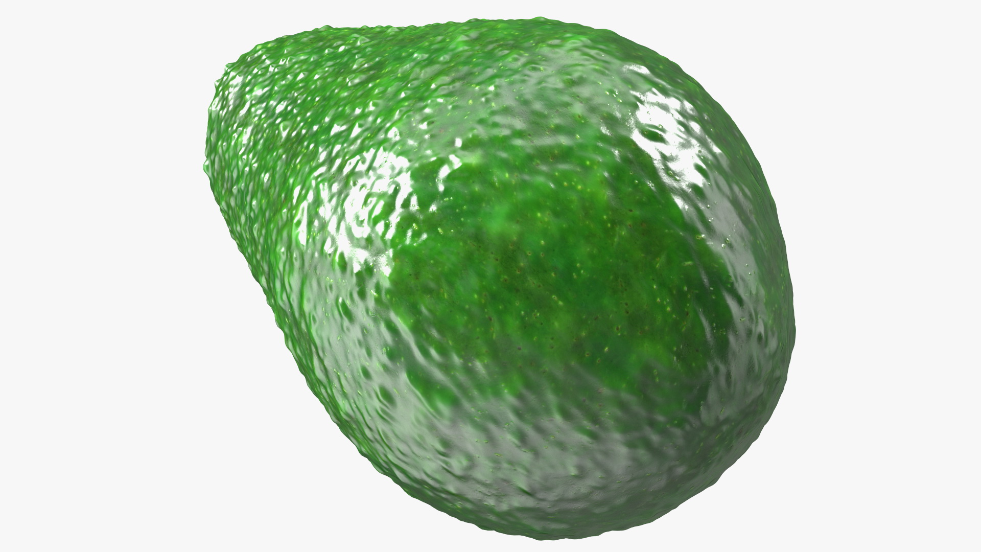 3D Avocado Fruit model