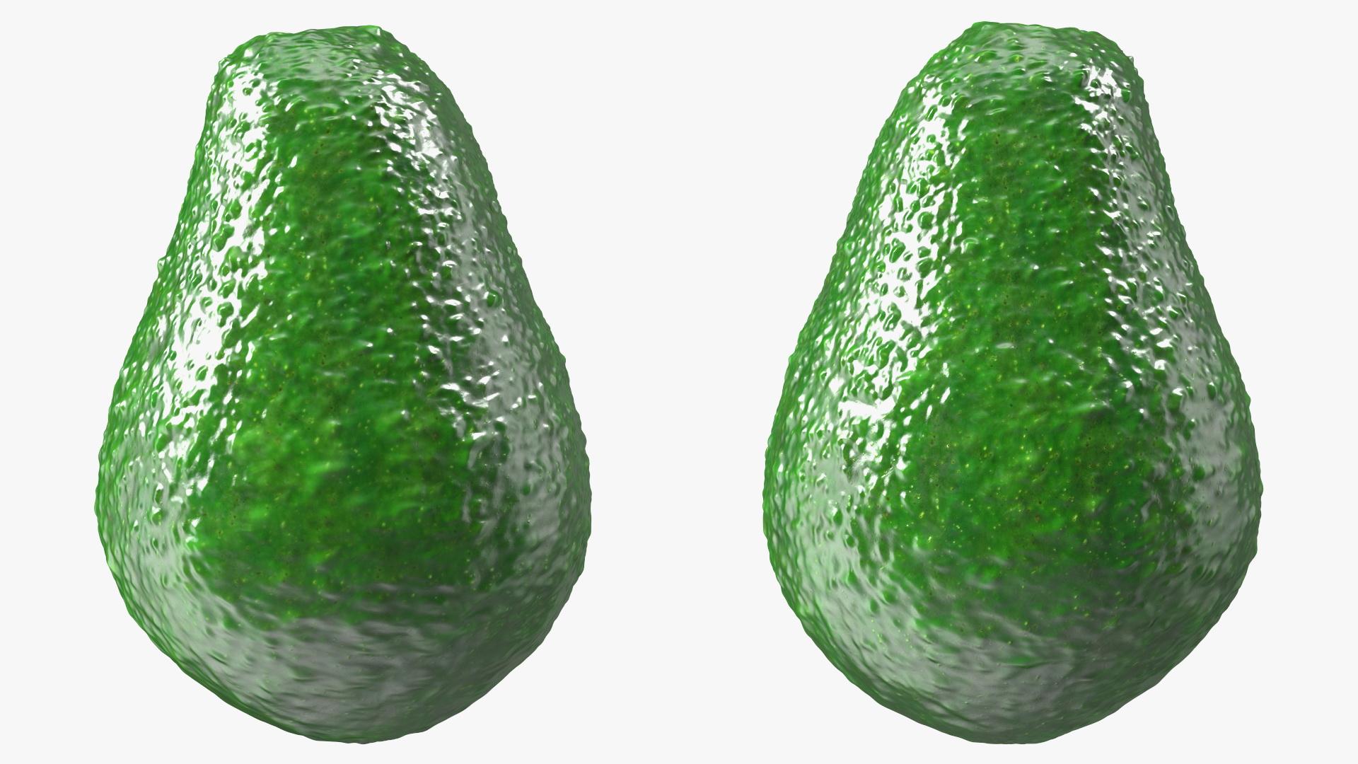 3D Avocado Fruit model