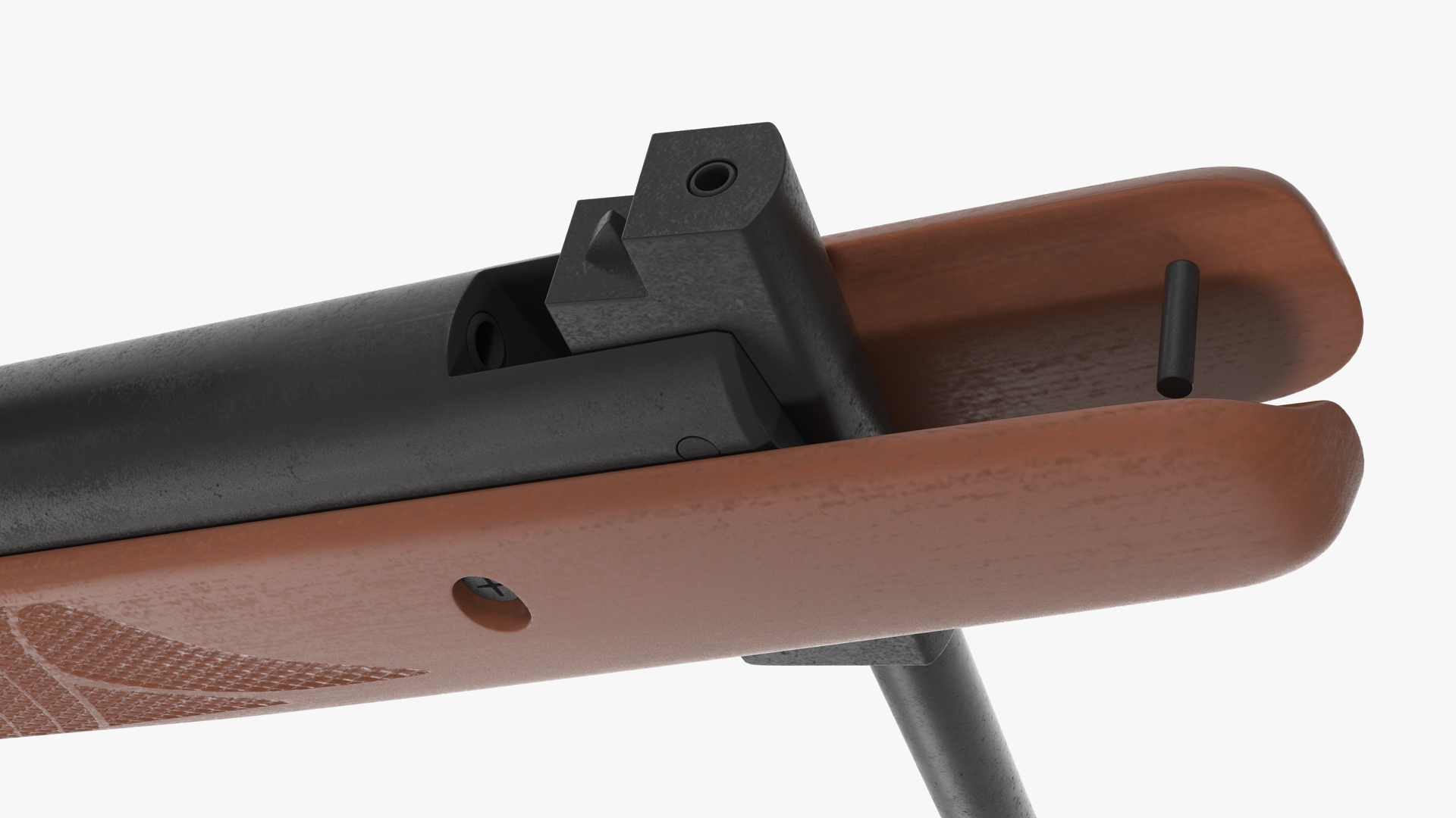 3D model Crosman Nitro Venom Break Barrel Air Rifle with Scope Rigged