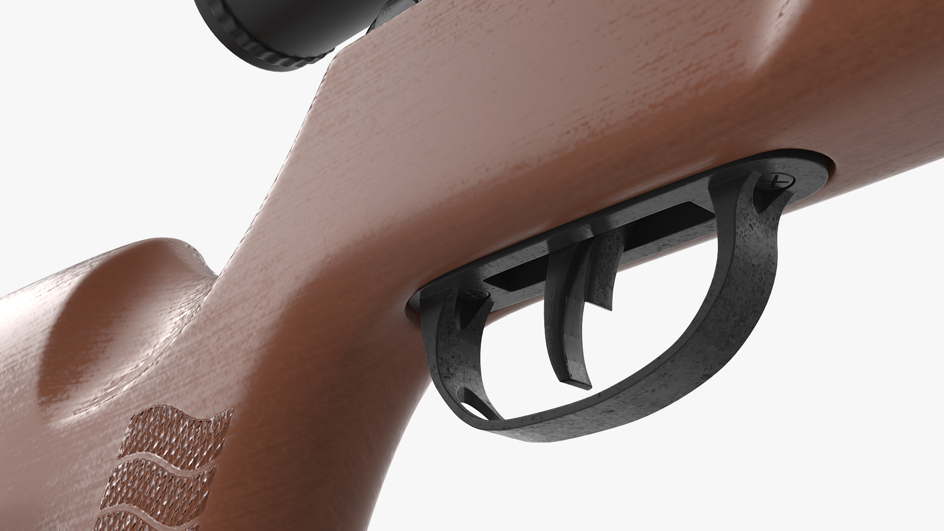 3D model Crosman Nitro Venom Break Barrel Air Rifle with Scope Rigged