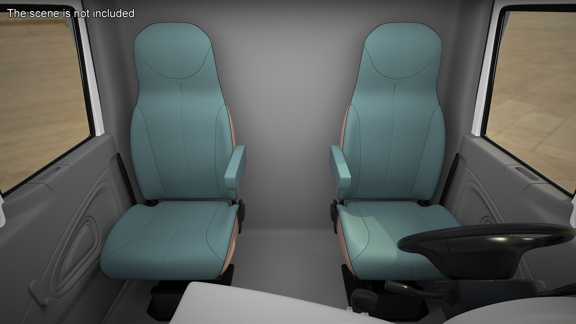 International Durastar ALS Unit Rigged for Maya 3D