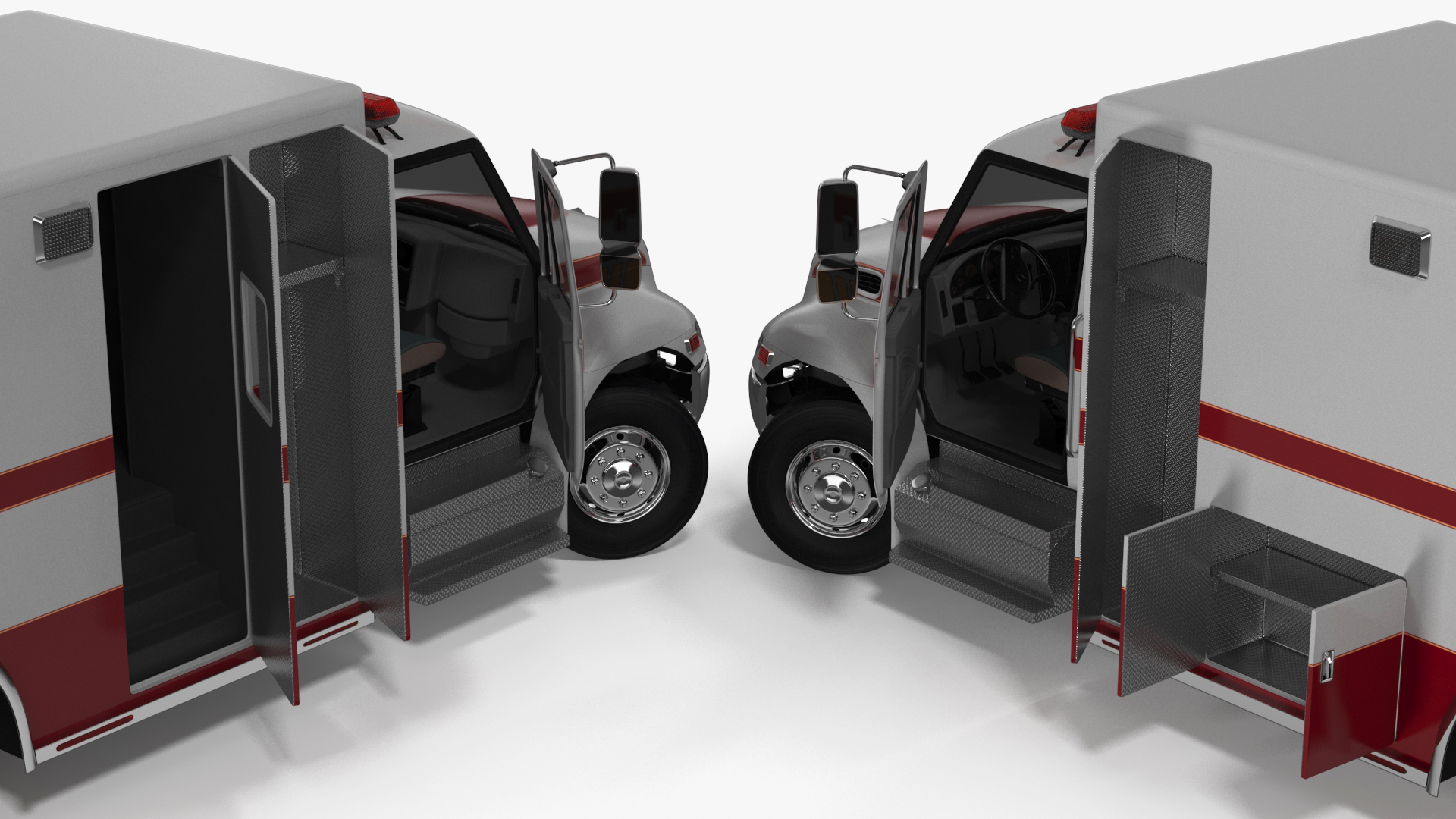 International Durastar ALS Unit Rigged for Maya 3D