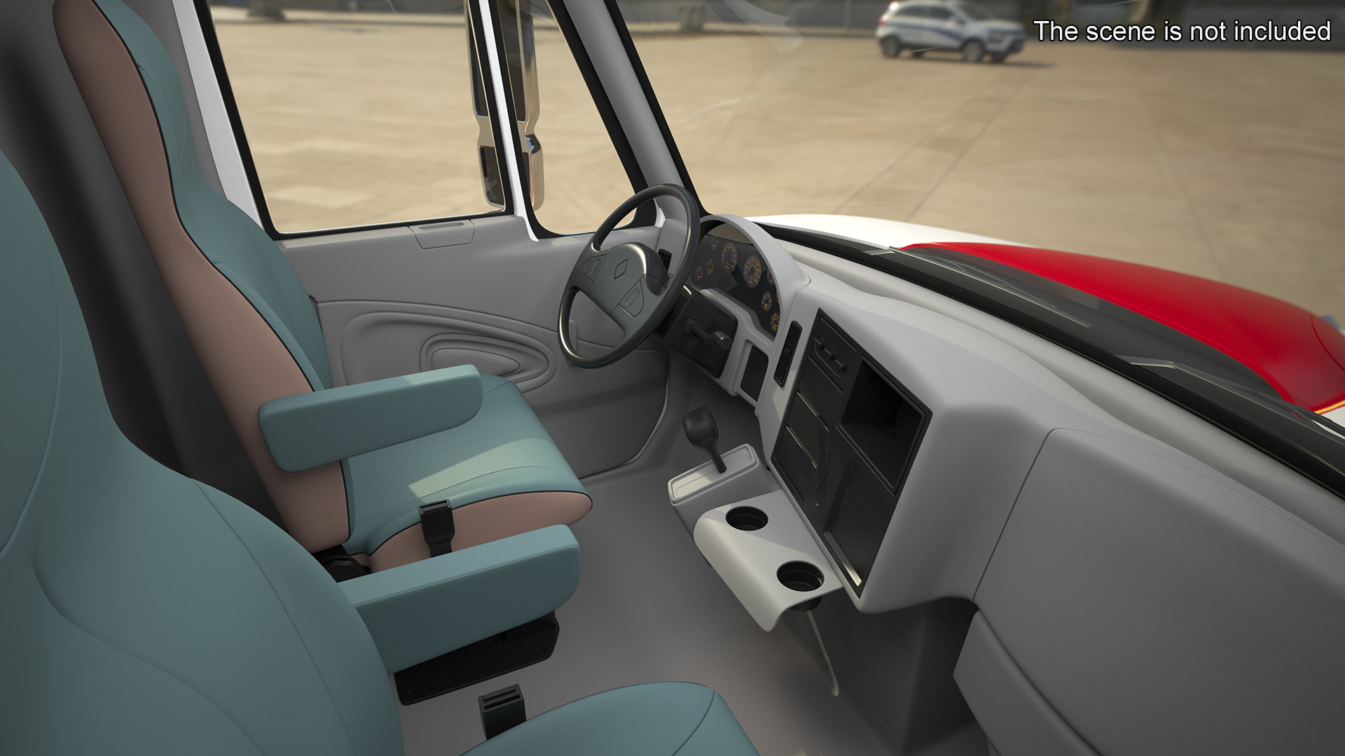 International Durastar ALS Unit Rigged for Maya 3D