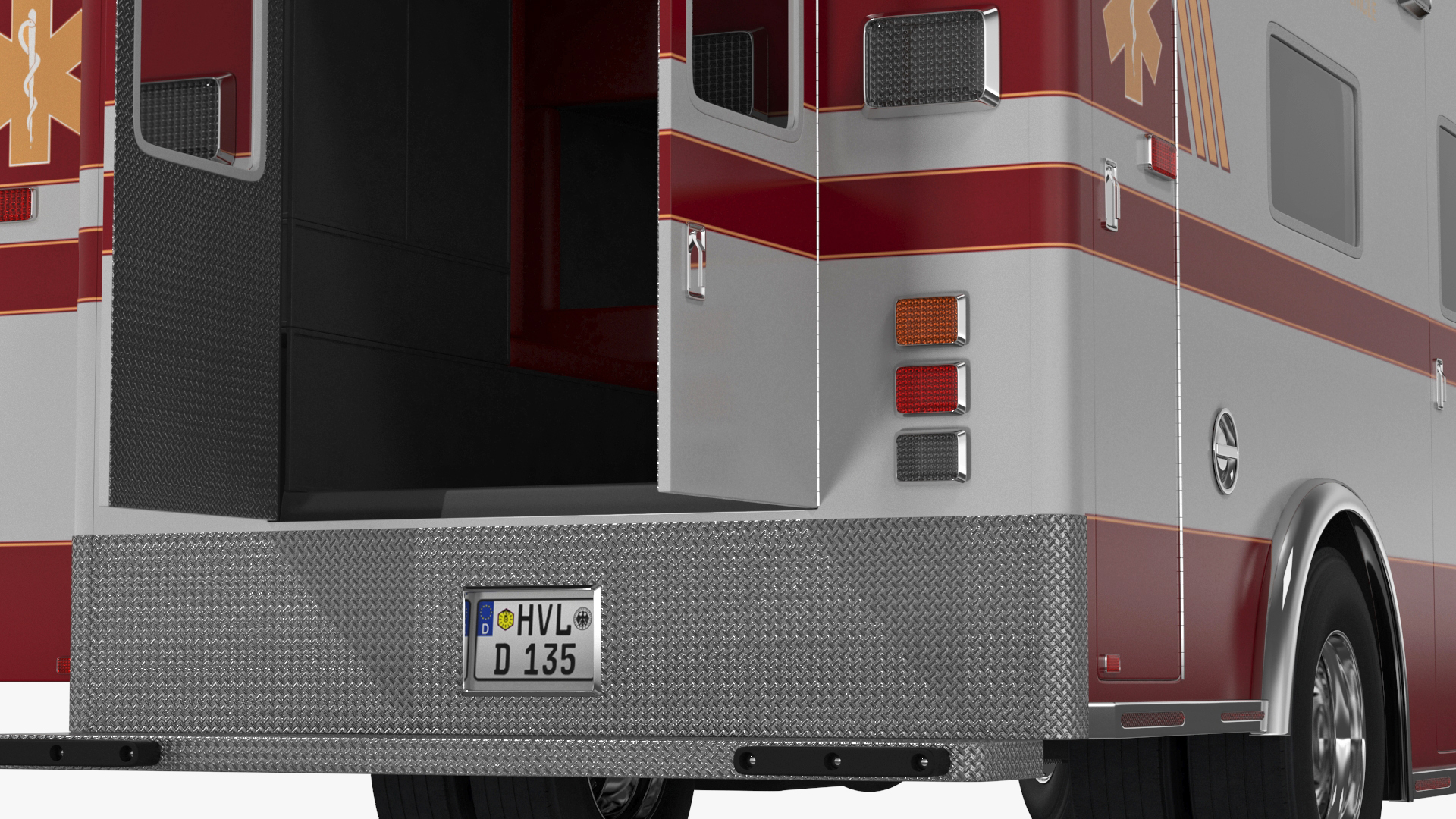 International Durastar ALS Unit Rigged for Maya 3D