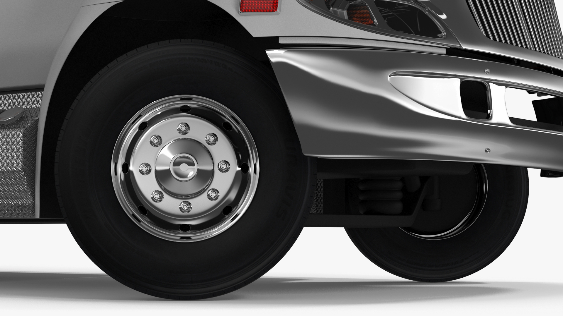 International Durastar ALS Unit Rigged for Maya 3D
