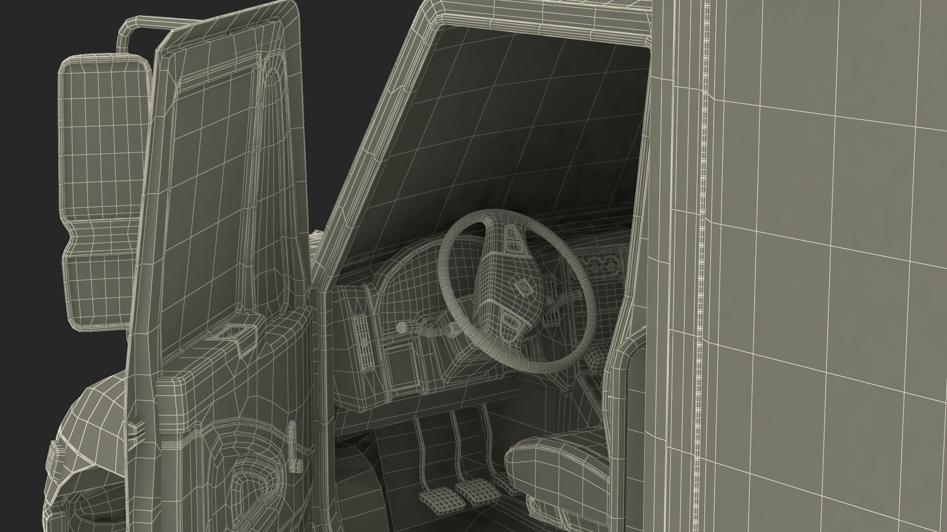 International Durastar ALS Unit Rigged for Maya 3D