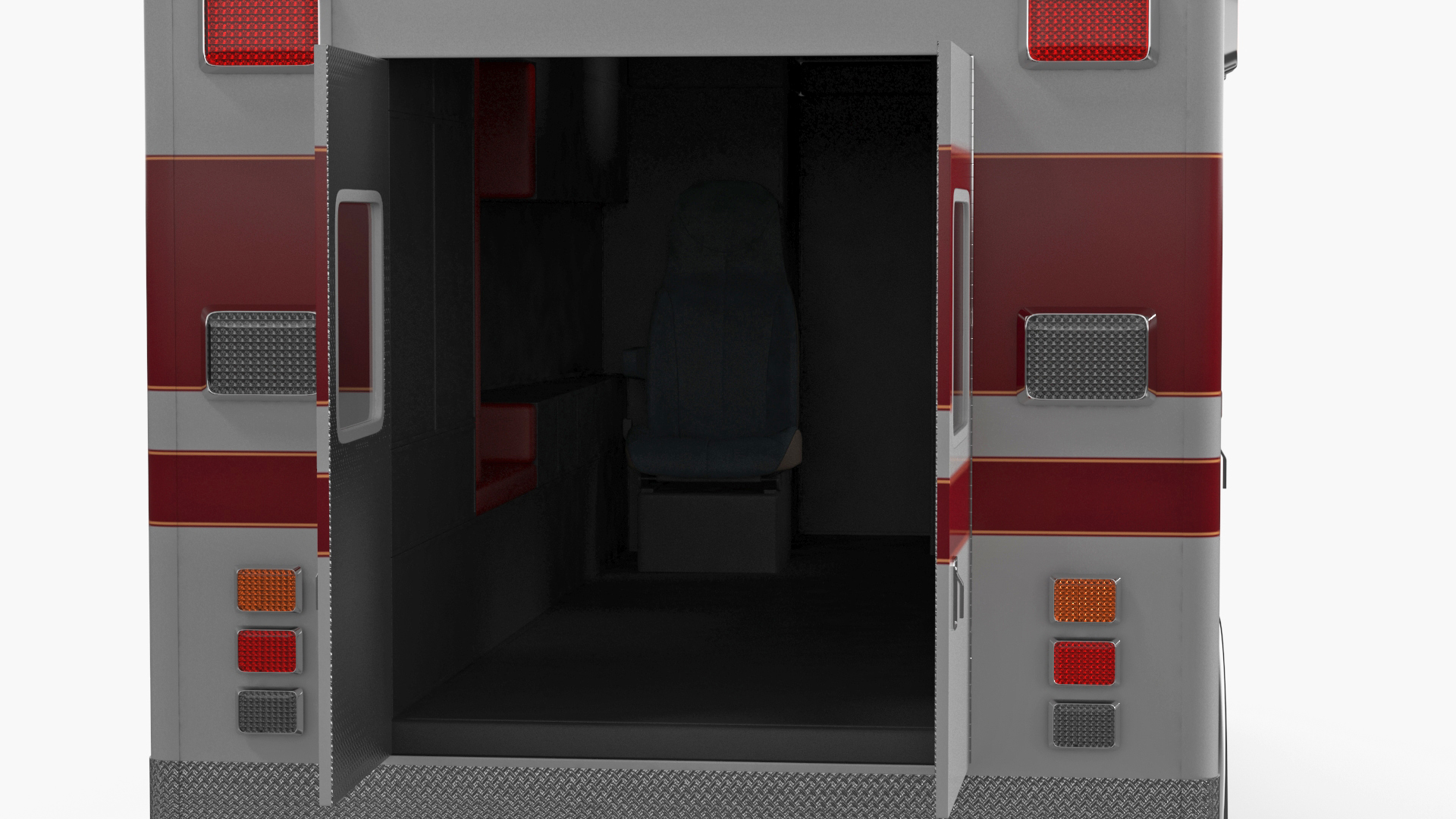 International Durastar ALS Unit Rigged for Maya 3D