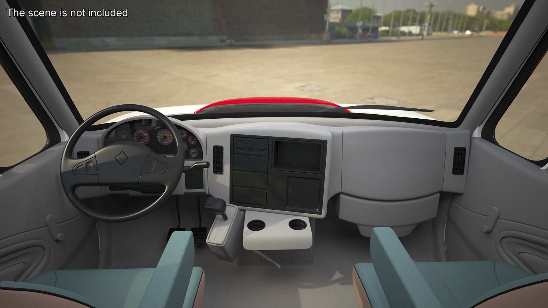 International Durastar ALS Unit Rigged for Maya 3D