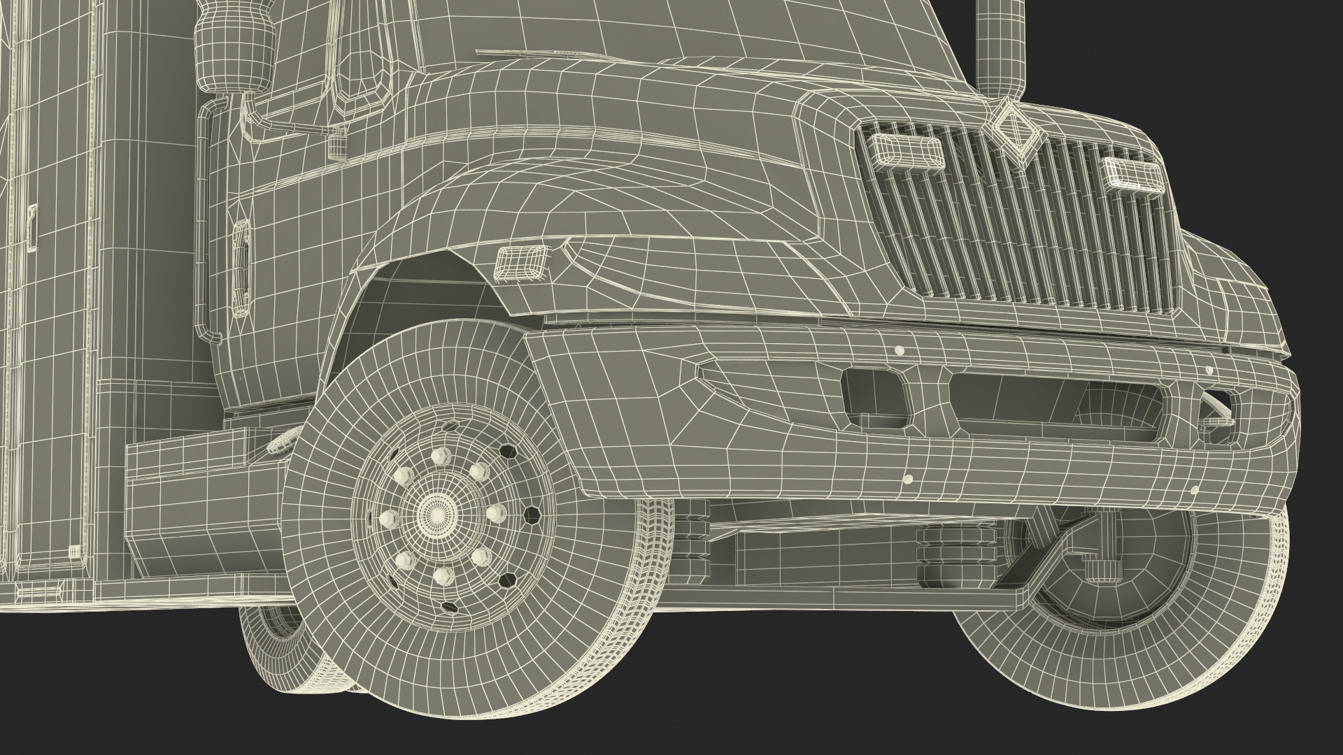 International Durastar ALS Unit Rigged for Maya 3D