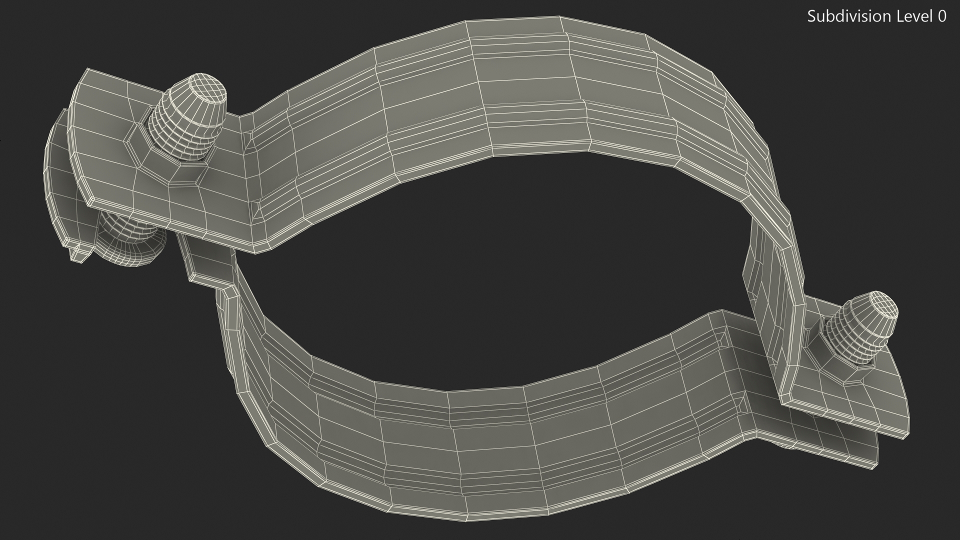 3D Stainless Steel Pipe Clamp