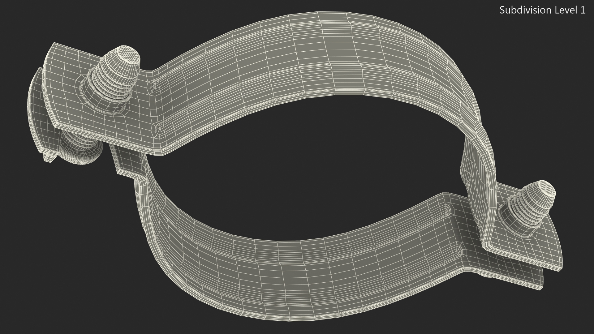 3D Stainless Steel Pipe Clamp