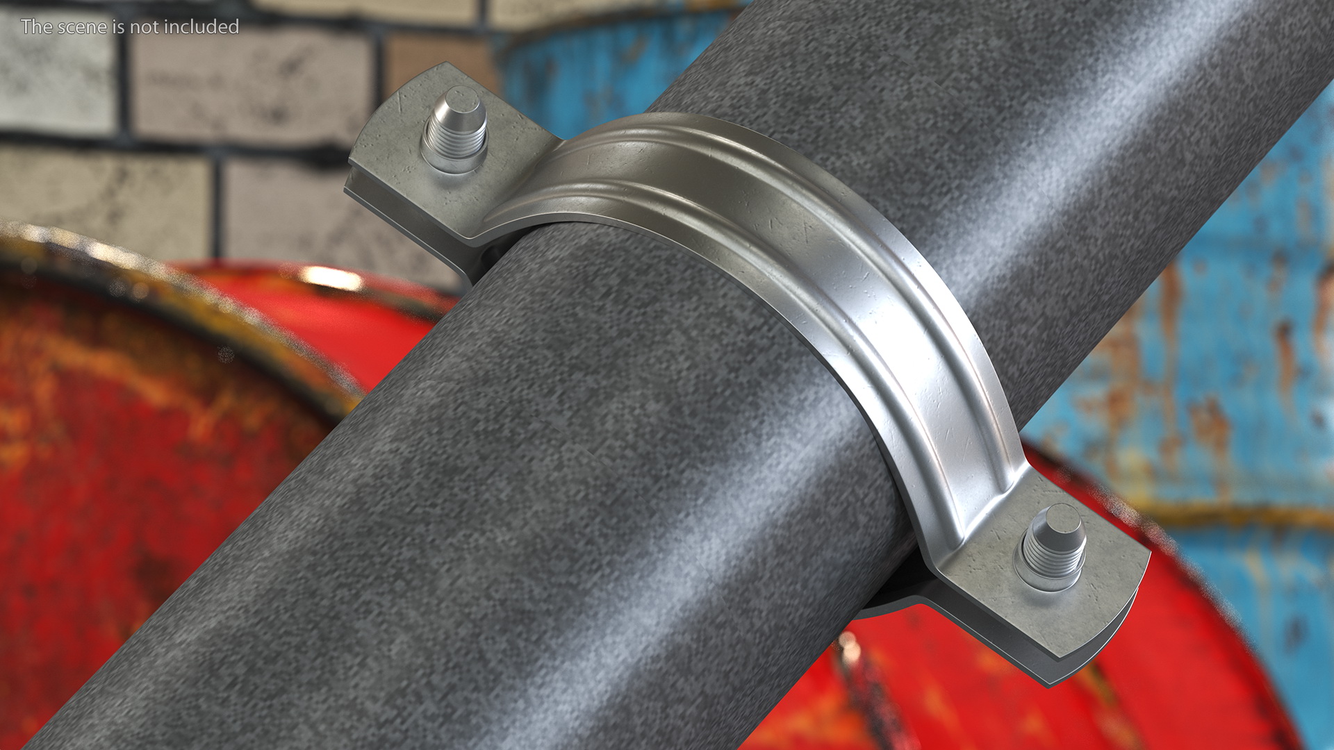 3D Stainless Steel Pipe Clamp