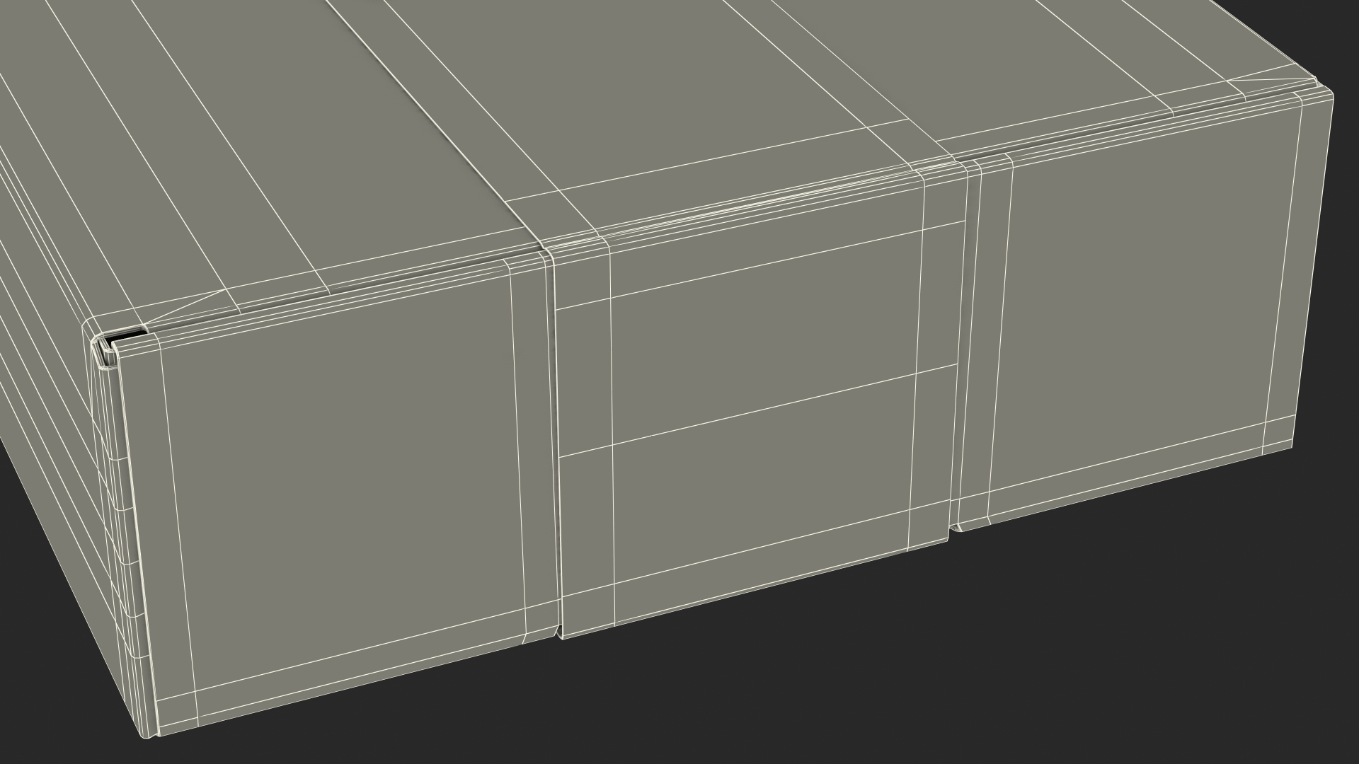 3D Amazon Parcels Box 26x18x7