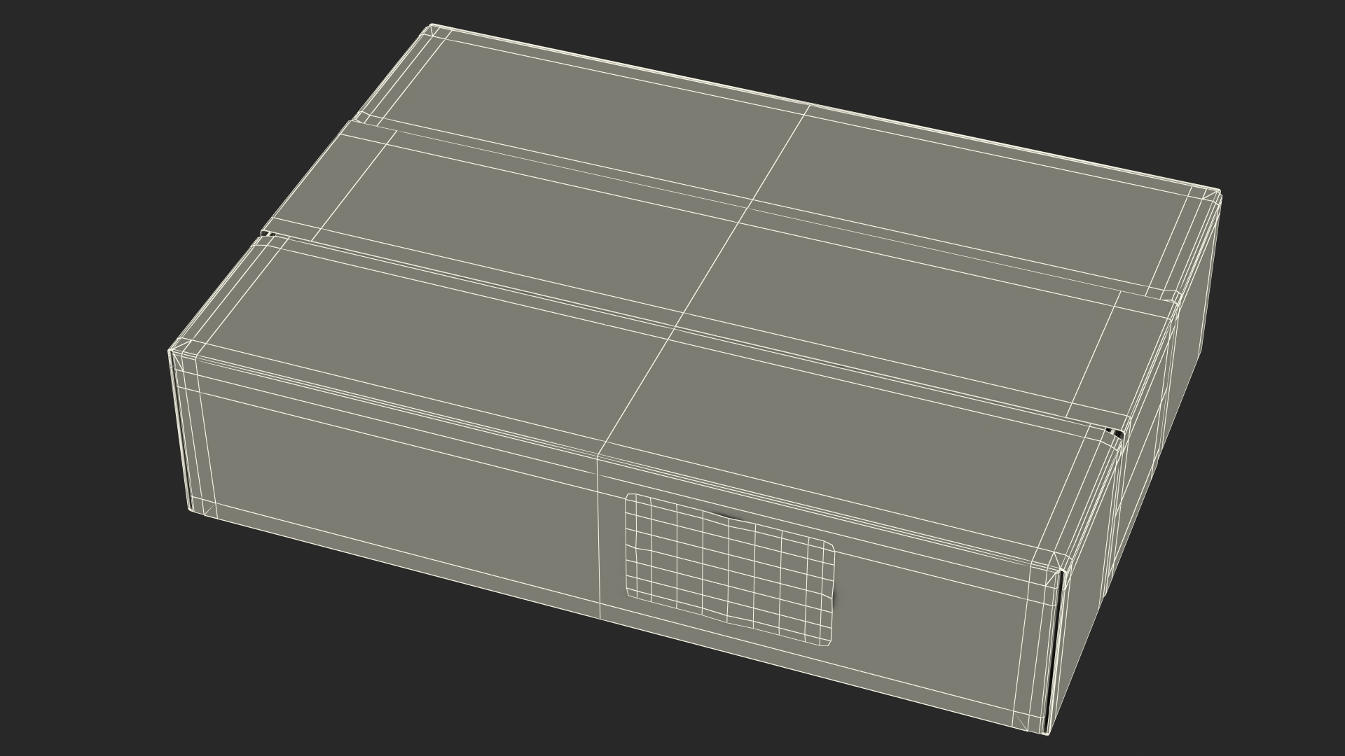 3D Amazon Parcels Box 26x18x7