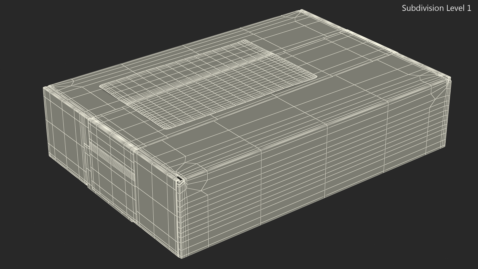 3D Amazon Parcels Box 26x18x7