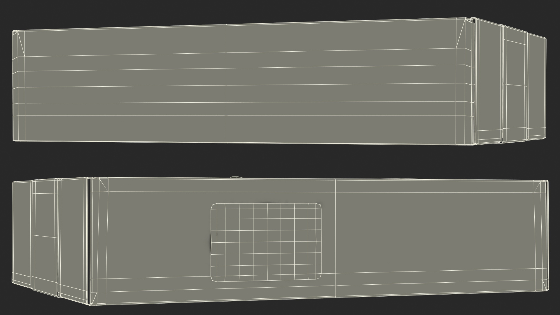 3D Amazon Parcels Box 26x18x7
