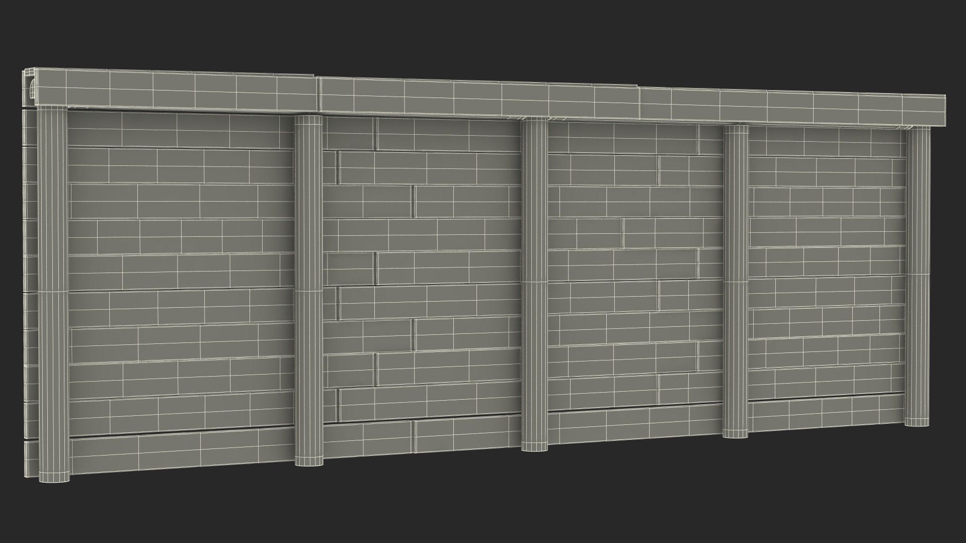 3D Training Wall Obstacle Old