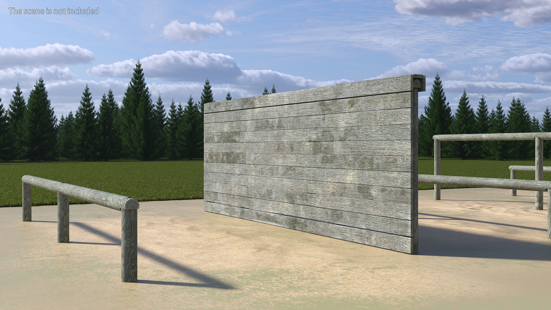 3D Training Wall Obstacle Old