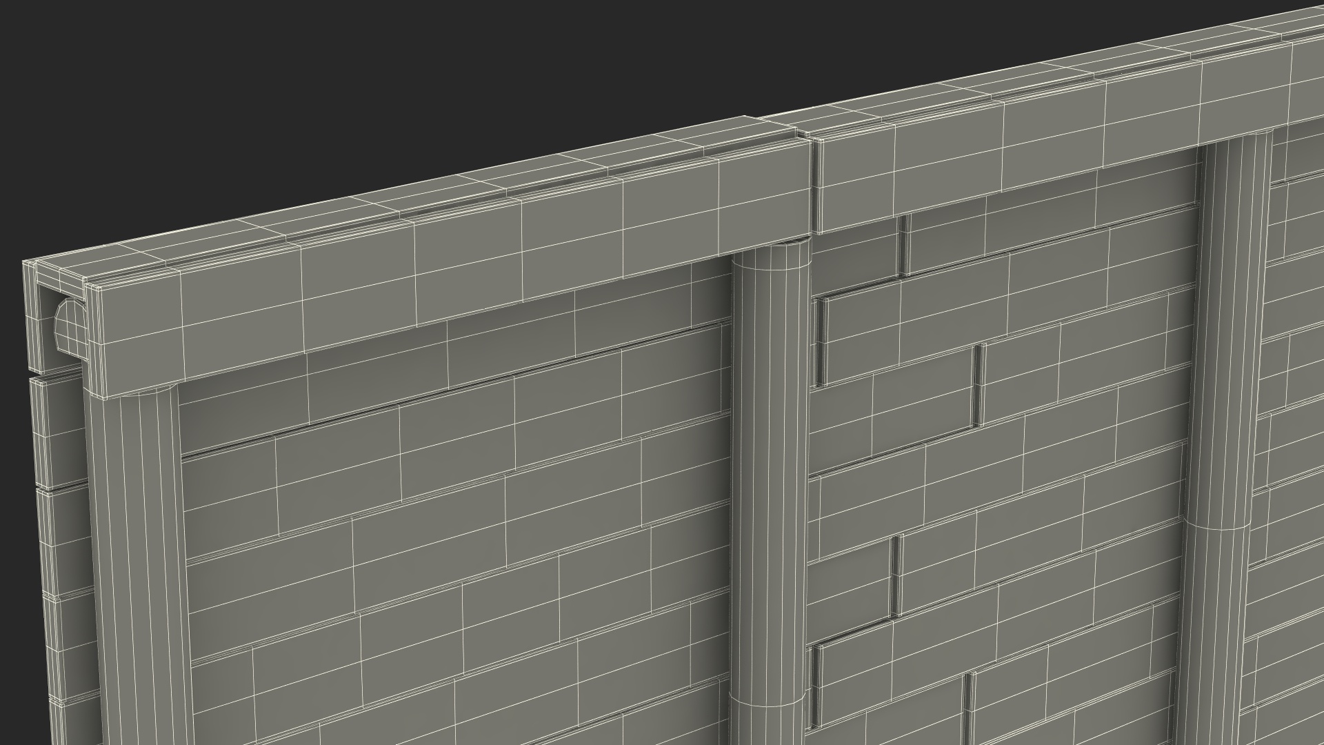 3D Training Wall Obstacle Old