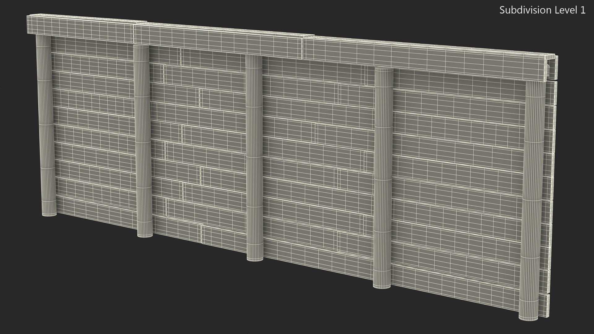 3D Training Wall Obstacle Old