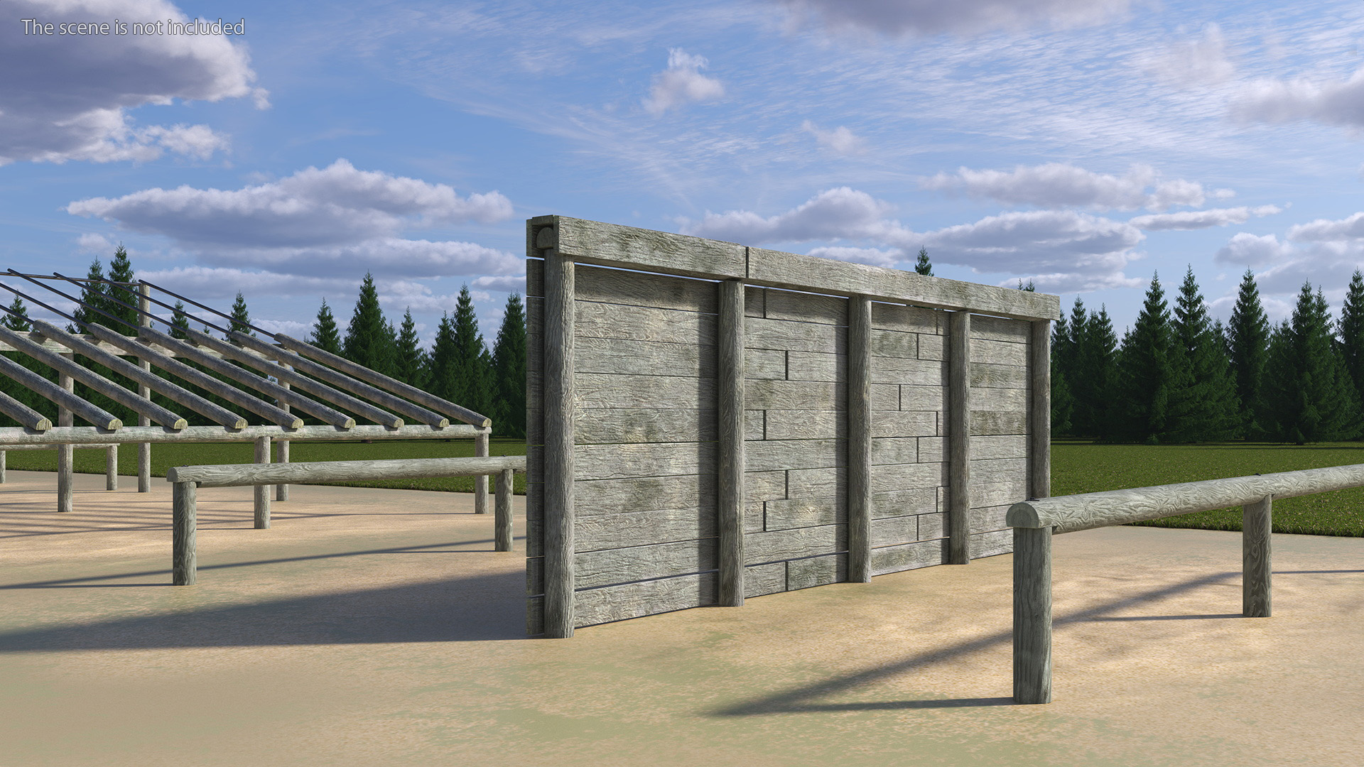 3D Training Wall Obstacle Old