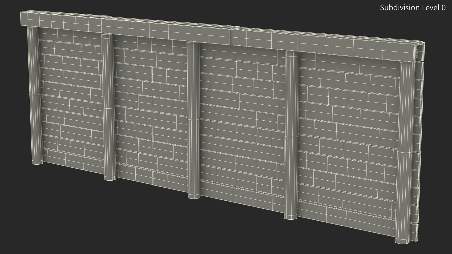 3D Training Wall Obstacle Old