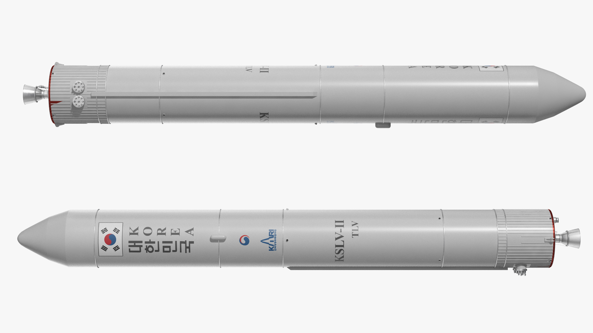 3D Rocket KSLV2 TLV